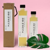 [배금도가] 자연발효 찹쌀 막걸리식초 300ml, 500ml