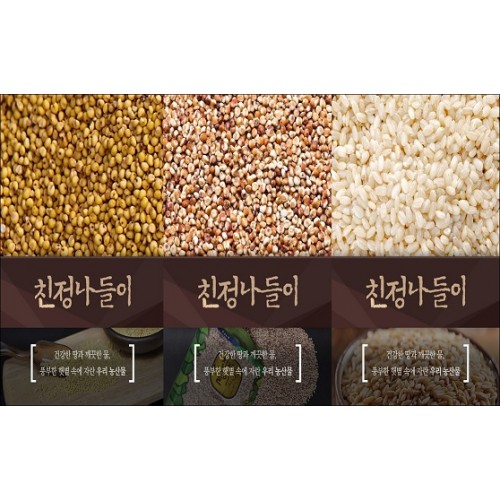 [안동와룡농협] 혼합3kg(기장쌀1kg+찰수수쌀1kg+현미1kg) > 기타잡곡 | 사이소