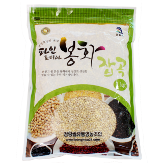 [청량쌀유통영농조합법인] 찰보리쌀 1kg