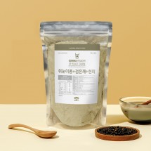 [소화푸드] 쥐눈이콩 검은깨 현미 선식 가루 500g