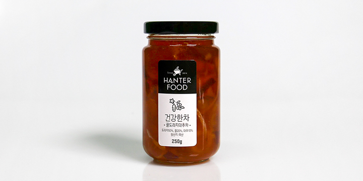 [한터식품]수제 꿀도라지대추차(250g)(무방부제/홈카페/답례품/명절선물/고급선물)