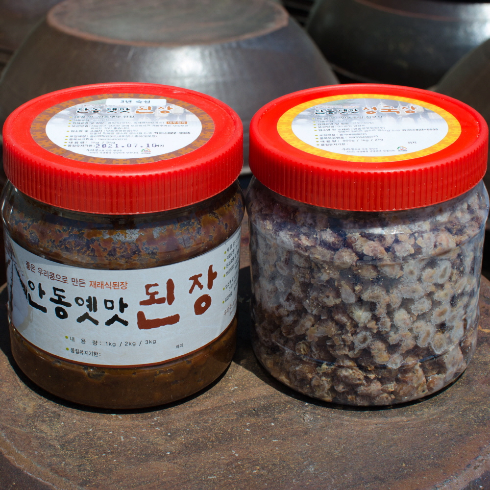 안동옛맛된장 재래식된장1kg+청국장800g