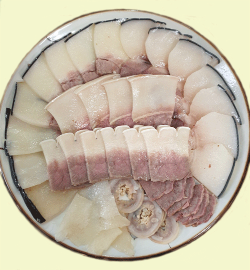 [호미곶등대수산] 고래고기. 밍크고래 수육 300g  (비린맛이 전혀나지않는 밍크고래 수육)