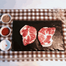 [거인황금팜] 구이용 돼지고기 냉장 목살 500g(1등급이상)