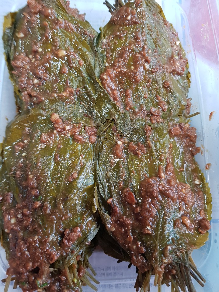 [하늘기둥농장] 경상도식 무말랭이김치 곤짠지 1 kg
