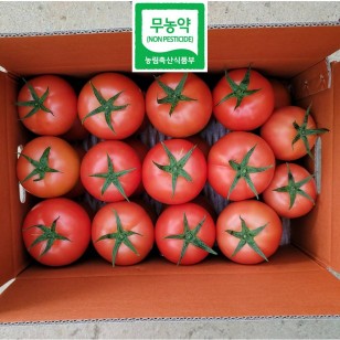 [더드림팜] 무농약인증, 친환경으로 재배한 완숙토마토 찰토마토 5kg