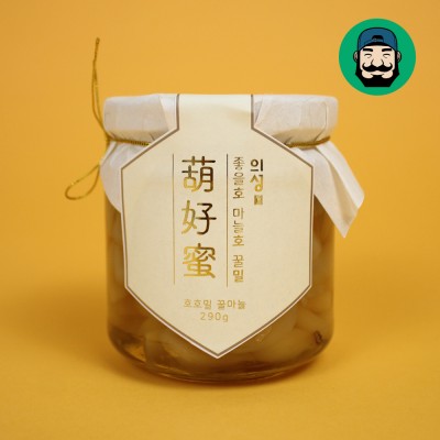 ★원데이★[젠틀파머스] 꿀마늘 마늘꿀 호호밀 290g