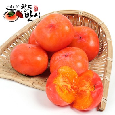 산지직송 달콤한 홍시용 청도반시5kg 46-50과 (중소과)