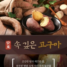 [안동와룡농협](흙)속깊은 꿀고구마 5kg