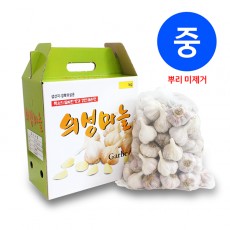 [송이네농장] 22년산 토종 의성 햇마늘 (중품) 3kg 2.5~3cm
