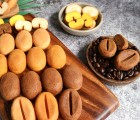 [알앤알코리아]커피콩빵 4가지 맛 20개입 X 4봉, 커피 플레인 바나나 슈크림 콩빵