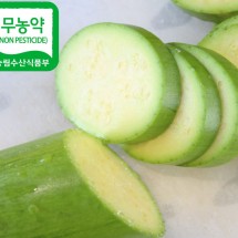 [문경초록마을]  친환경 무농약 출산 이유식 인큐 애호박 4개