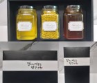 [꿀단지] 꿀선물세트 380g*3구 (1세트) 숙성 (아카시아꿀,잡화꿀,헛개꿀)