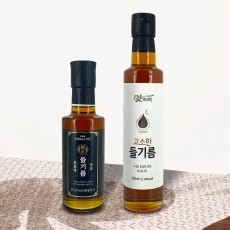 [동방제유] 햇들깨 맛뜨락 국산들기름 180ml/250ml