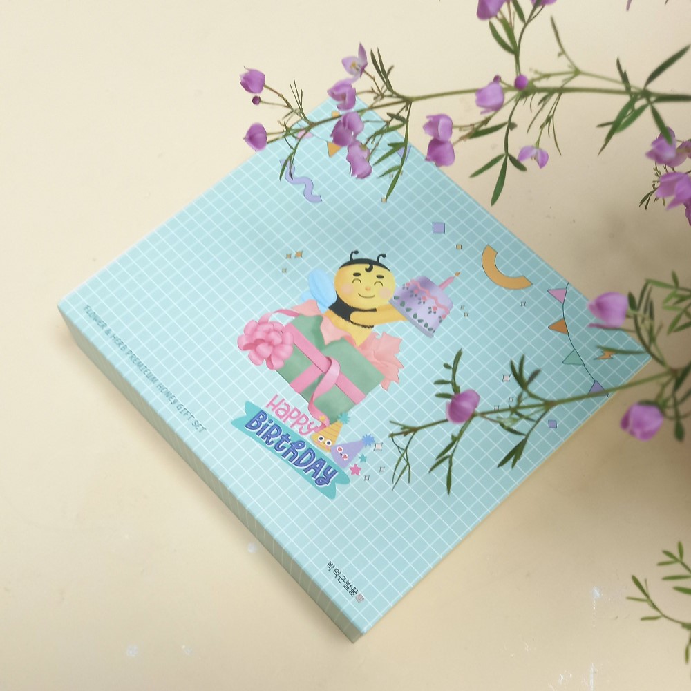 [새농부팜] 박덕근벌꿀 생일축하꿀스틱선물세트