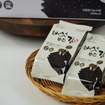 ★가정의달★ [골드팜바이오] 버섯뿌린김애 도시락김 / 24봉 1box
