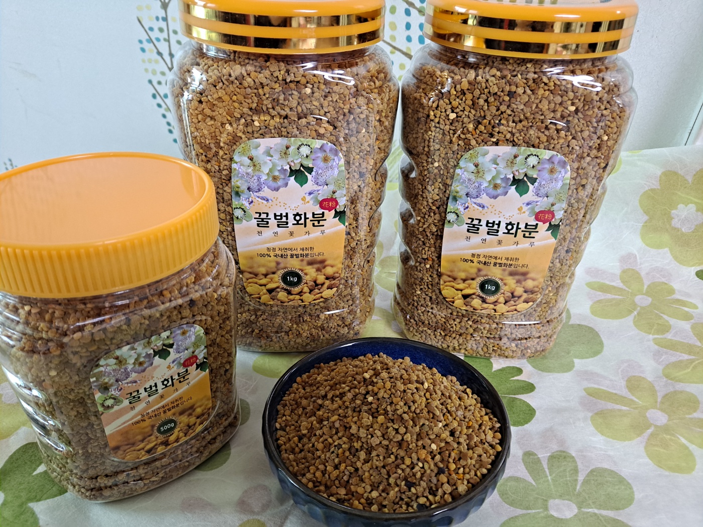 [하늘아래달콤농원] 국내산 100% 꿀벌화분 1kg