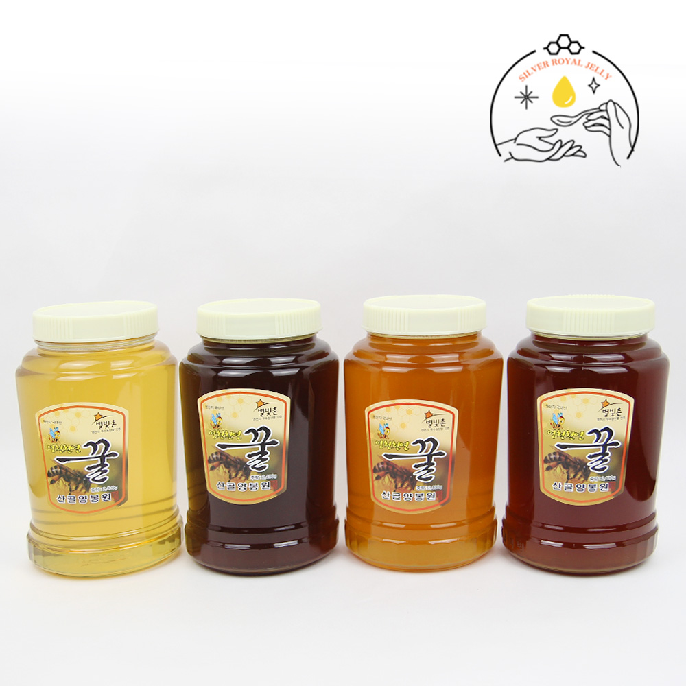 [영천화산골] 아카시아 꿀 2.4kg 산골양봉원