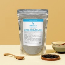 [소화푸드] 서리태 검은깨 현미 흑미 선식 가루 500g