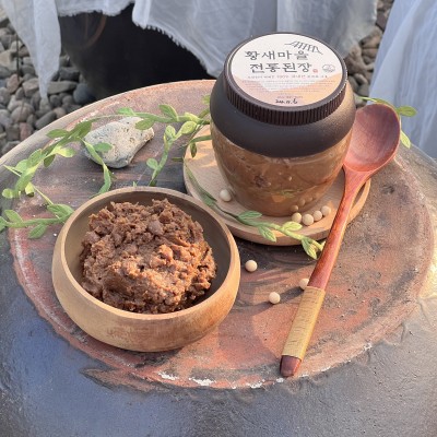 [황새마을식품] 국산 맛있는 전통 재래식 수제 시골 집 된장 500g 3kg 4.5kg
