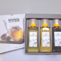 [꿀단지] 꿀선물세트 500g*3구 (1세트) 숙성 (아카시아꿀,헛개꿀,잡화꿀)