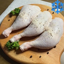 [브린] 국내산 넓적 통닭다리 냉동 장각 통다리 넓적다리 닭다리 1kg