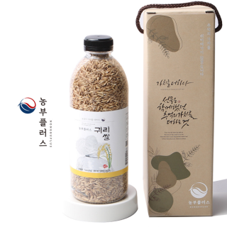 [ 농부플러스 ] 국산 귀리 귀리쌀 820g 1병선물세트