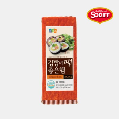 [소디프비앤에프] 김밥에딱좋은햄 1kg