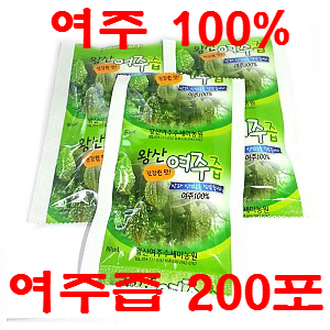 [왕산농원] [유기농인증] 왕산 여주즙 200포 (80ml)