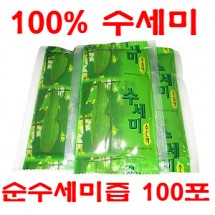 [왕산농원] 왕산 유기농인증 순수세미즙 / 진액(무첨가) 100포 (100ml)