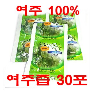 [왕산농원] [유기농인증] 왕산 여주즙 30포 (80ml)