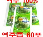 [왕산농원] [유기농인증] 왕산 여주즙 60포 (80ml)