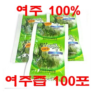 [왕산농원] [유기농인증] 왕산 여주즙 100포 (80ml)