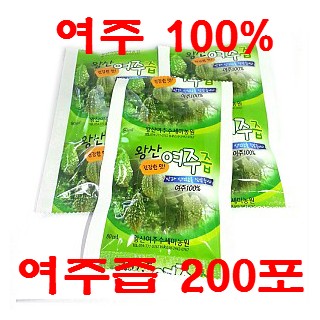 [왕산농원] [유기농인증] 왕산 여주즙 200포 (80ml)