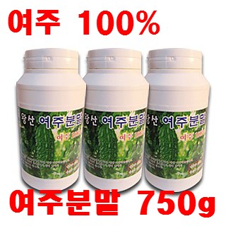 [왕산농원] [유기농인증] 왕산 여주분말 750g (여주100%) (無첨가물)