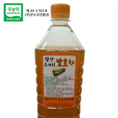 왕산농원|수세미 액기스 (1.5L 3병, 유기농재배)