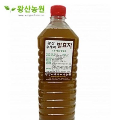 왕산농원|수세미 액기스 유기농 발효 (1.5L 5병, 무농약재배)