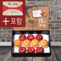 [봉화미담]사과배혼합세트 4kg 이상(사과6입, 배4입) 명절선물