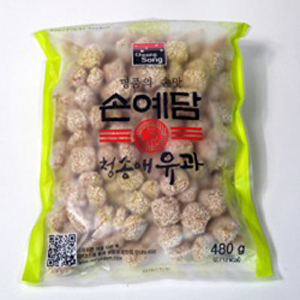 [청송사과한과]청송애유과 1호 1kg(동글이1봉지,병과1봉지)
