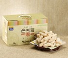 [청송사과한과]청송애유과 1호 1kg(동글이1봉지,병과1봉지)