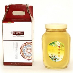 와룡벌꿀농원 아카시아 꿀 2.4kg